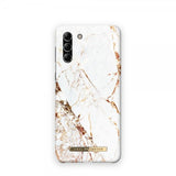 Ideal of Sweden Samsung Galaxy S21 Plus Skal Fashion Case Carrara Gold