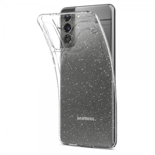 Spigen Samsung Galaxy S21 Plus Skal Liquid Crystal Glitter Crystal Quartz