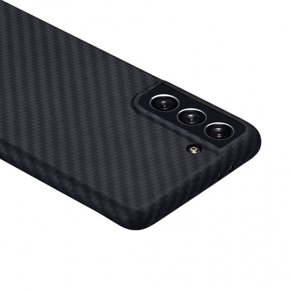 Pitaka Samsung Galaxy S21 Plus Skal MagEZ Case Svart/Grå Twill