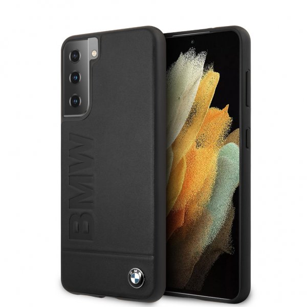 BMW Samsung Galaxy S21 Plus Skal med Logo Svart