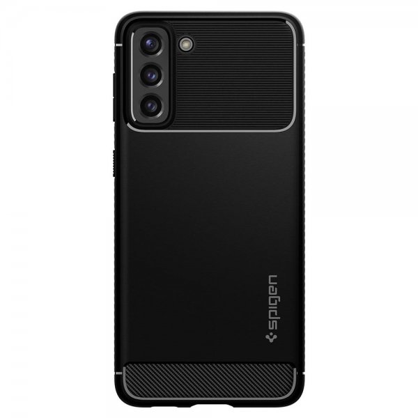 Spigen Samsung Galaxy S21 Plus Skal Rugged Armor Matte Black