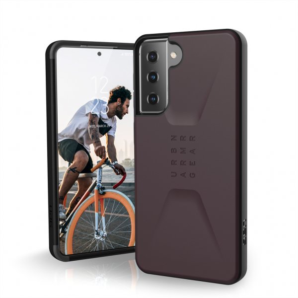 Urban Armor Gear (UAG) Samsung Galaxy S21 Skal Civilian Eggplant