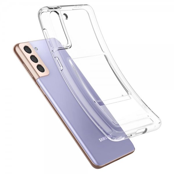 Spigen Samsung Galaxy S21 Skal Crystal Slot Crystal Clear