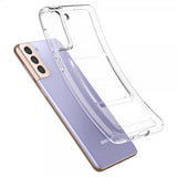 Spigen Samsung Galaxy S21 Skal Crystal Slot Crystal Clear