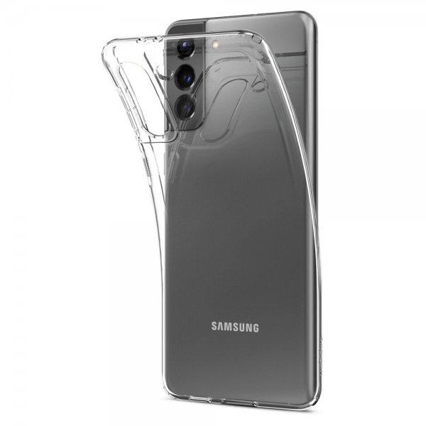 Spigen Samsung Galaxy S21 Skal Liquid Crystal Crystal Clear