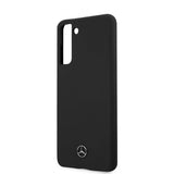 Mercedes Benz Samsung Galaxy S21 Skal med Logo Svart