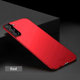 Mofi Samsung Galaxy S21 Skal Shield Slim Röd