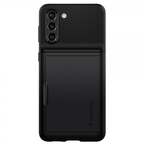Spigen Samsung Galaxy S21 Skal Slim Armor CS Svart