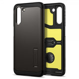 Spigen Samsung Galaxy S21 Skal Tough Armor Gunmetal