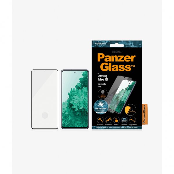 PanzerGlass Samsung Galaxy S21 Skärmskydd Case Friendly Fingerprint