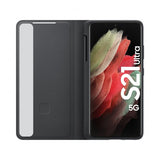 Samsung Original Galaxy S21 Ultra Fodral Smart Clear View Cover med S Pen Svart