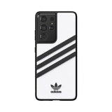 Adidas Samsung Galaxy S21 Ultra Skal 3 Stripes Snap Case Vit