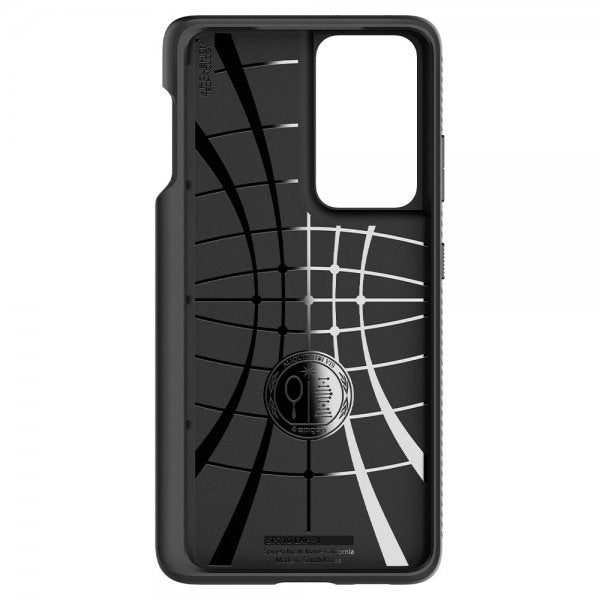 Spigen Samsung Galaxy S21 Ultra Skal Liquid Air Pen Edition Matte Black