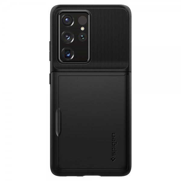 Spigen Samsung Galaxy S21 Ultra Skal Slim Armor CS Svart