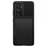 Spigen Samsung Galaxy S21 Ultra Skal Slim Armor CS Svart