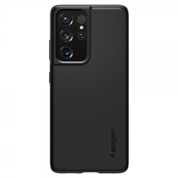 Spigen Samsung Galaxy S21 Ultra Skal Thin Fit Svart