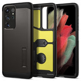 Spigen Samsung Galaxy S21 Ultra Skal Tough Armor Gunmetal