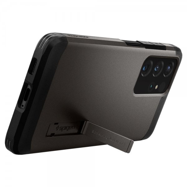 Spigen Samsung Galaxy S21 Ultra Skal Tough Armor Gunmetal