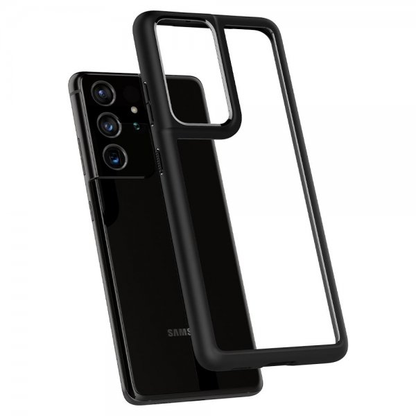 Spigen Samsung Galaxy S21 Ultra Skal Ultra Hybrid Matte Black