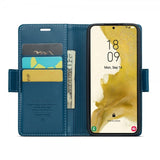 CaseMe Samsung Galaxy S22 Fodral 023 Series Blå