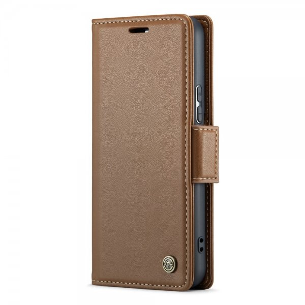 CaseMe Samsung Galaxy S22 Fodral 023 Series Brun