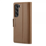 CaseMe Samsung Galaxy S22 Fodral 023 Series Brun