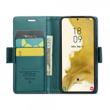 CaseMe Samsung Galaxy S22 Fodral 023 Series Grön