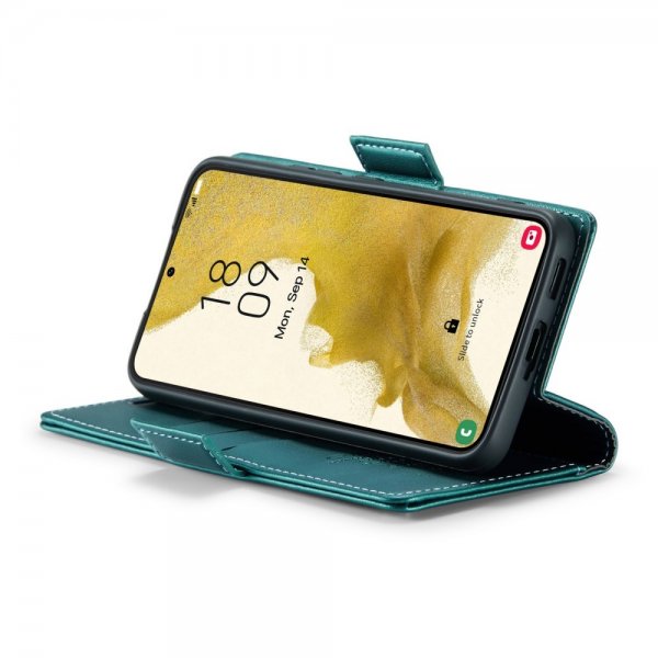 CaseMe Samsung Galaxy S22 Fodral 023 Series Grön