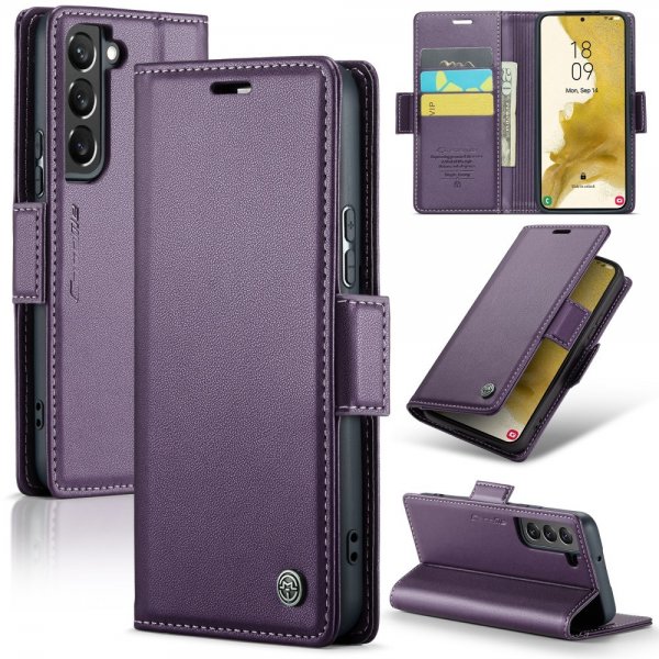 CaseMe Samsung Galaxy S22 Fodral 023 Series Lila