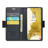 CaseMe Samsung Galaxy S22 Fodral 023 Series Svart