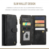 CaseMe Samsung Galaxy S22 Fodral C30 Series Svart