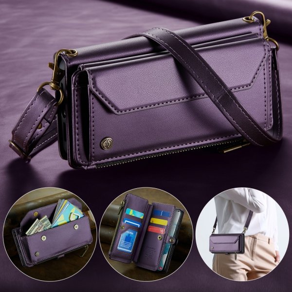 CaseMe Samsung Galaxy S22 Fodral C36 Series Lila