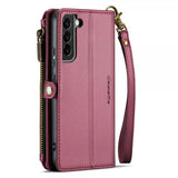 CaseMe Samsung Galaxy S22 Fodral C36 Series Röd