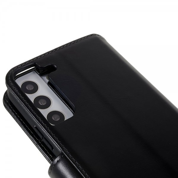 Nordic Covers Samsung Galaxy S22 Fodral MagLeather Raven Black