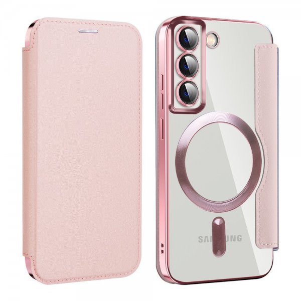 Samsung Galaxy S22 Fodral MagSafe Rosa