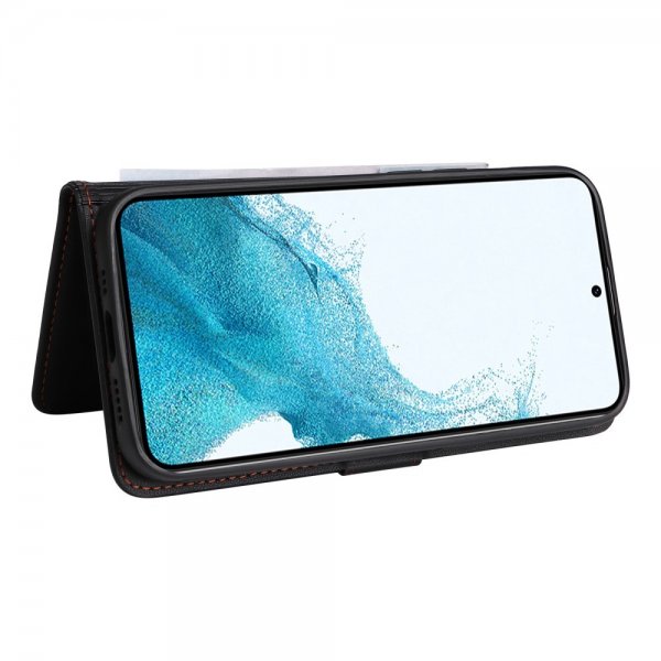 Betopnice Samsung Galaxy S22 Fodral med Löstagbart Skal 005 Svart