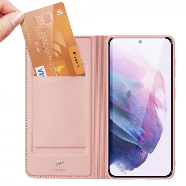 Dux Ducis Samsung Galaxy S22 Fodral Skin Pro Series Rosa