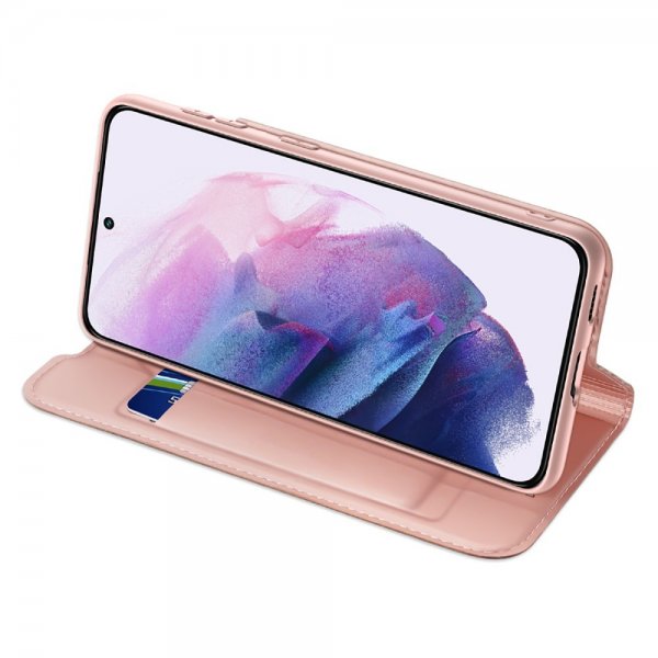 Dux Ducis Samsung Galaxy S22 Fodral Skin Pro Series Rosa