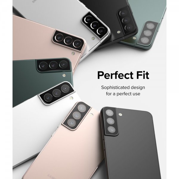 Ringke Samsung Galaxy S22/Galaxy S22 Plus Kameraskydd Camera Protector Glass 3-pack