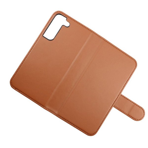 Rvelon Samsung Galaxy S22 Fodral Magnetiskt Avtagbart Skal Brun
