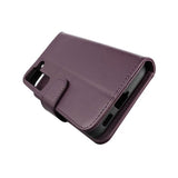 Rvelon Samsung Galaxy S22 Fodral Utfällbart Kortfack Lila