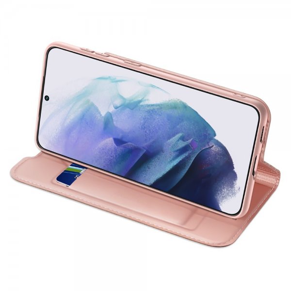 Dux Ducis Samsung Galaxy S22 Plus Fodral Skin Pro Series Rosa