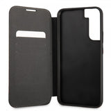 BMW Samsung Galaxy S22 Plus Fodral Tricolor Stripe Carbon Svart