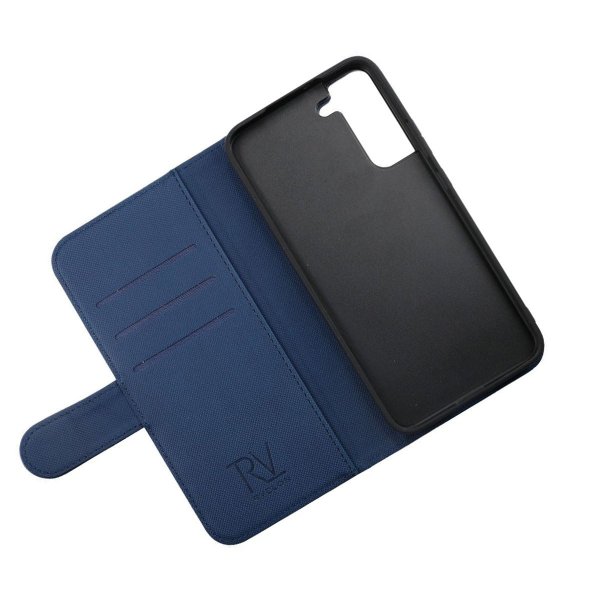 Rvelon Samsung Galaxy S22 Plus Fodral Magnetiskt Avtagbart Skal Blå
