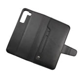 Rvelon Samsung Galaxy S22 Plus Fodral Utfällbart Kortfack Svart