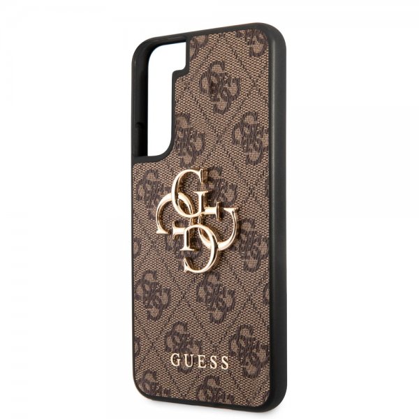 Guess Samsung Galaxy S22 Plus Skal 4G Logo Brun