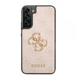 Guess Samsung Galaxy S22 Plus Skal 4G Logo Rosa
