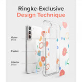 Ringke Samsung Galaxy S22 Plus Skal Fusion Design Floral