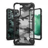 Ringke Samsung Galaxy S22 Plus Skal Fusion-X Camo Black