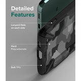 Ringke Samsung Galaxy S22 Plus Skal Fusion-X Camo Black